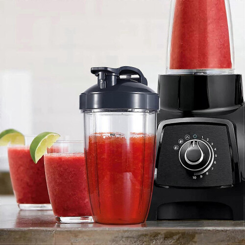 Blender-extractormes met mokken van 950 ml en 710 ml 1
