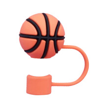 1PC 10mm Basketball Straw Cover, Dust-Proof for Stanley 30&40oz Cups, Compatible with Stanley 30&40 Oz Cups