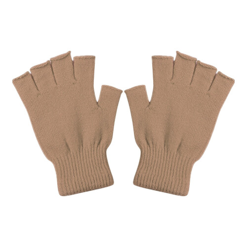 Gestrickte fingerlose Handschuhe, Touchscreen-kompatibel, Unisex