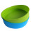 Forma redonda de silicone azul antiaderente para bolo, 23 cm (9 polegadas) 1