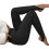 Damen-Yoga-Leggings, einfarbig, schmal geschnitten 2