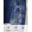 Navy Blue Abstract Graffiti Sheer Curtains 52x96 Rod Pocket 6