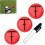 Golfbalmarkeringstool met sjabloon (3-pack) 1