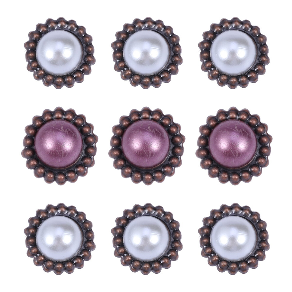 Mizh Vintage Metal Brads Paper Fasteners 20 Pcs 974856822386