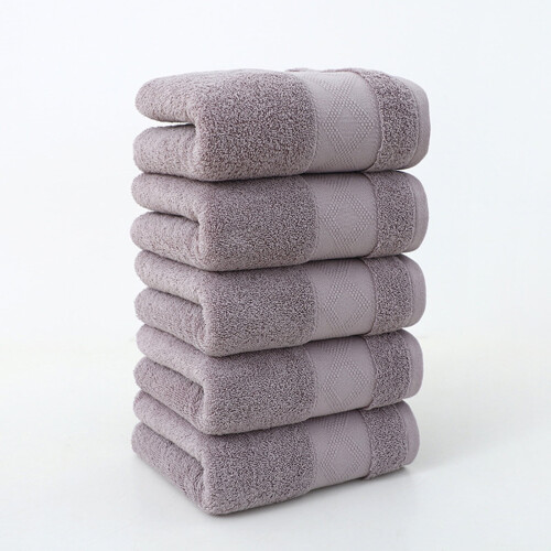 Ensemble de serviettes de bain en coton doux et absorbant, 5 pièces