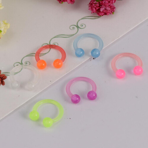 Akril súlyzó piercing szett 14g 20db 2