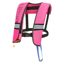 Auto-inflatable life jacket for adults no gas canister