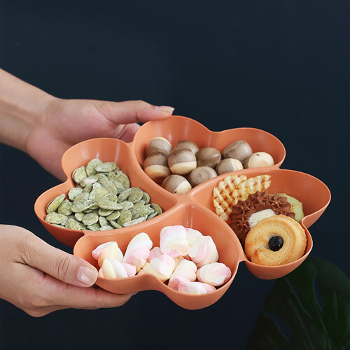 Candy Box, durchsichtige runde Snackbox aus Kunststoff, 1 Stück