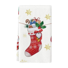 Torchon de Noël en microfibre 23 x 16 pouces (lot de 1)