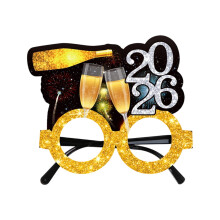 Neujahrsbrillen-Dekorationen 2026 – Feier für Erwachsene