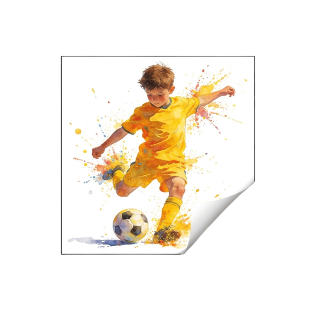 Soccer Theme Wall Decal B Field Design 900223156051