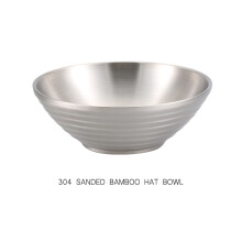 Bol Ă ramen en acier inoxydable Ă double paroi 12 cm
