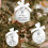 Engelornament, herdenkingsbal met veren (1 stuk) 6