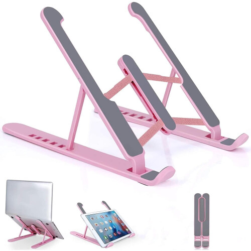 Supporto per laptop regolabile, rialzo da scrivania portatile