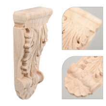 Wood Corbels European Style Living Room Decor 2 pcs