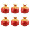 Set decorativo di frutta artificiale, 24 tipi, 6 pezzi 1