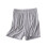 Dams sommarshorts med enfärgad elastisk midja 2
