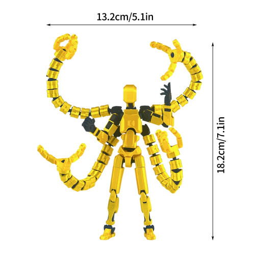 Accessoires pour figurines articulées T13 pré-assemblées 1