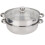 Stainless Steel Steamer Pot 27cm 2-Tier 1