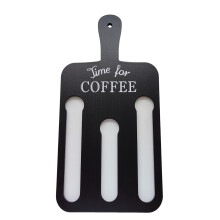 Koffiepadhouder voor op het aanrecht of aan de muur, geschikt voor 12 kopjes