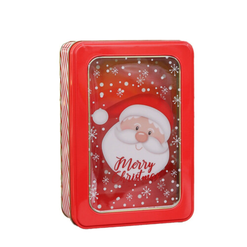 Latas de doces de Natal com tampas (pacote com 3) 1