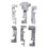 Set picioruș presor overlock multifuncțional, 6 piese 4