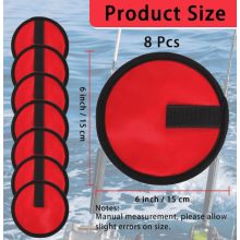 Fishing Lure Covers Hook Protectors 6 Inch 8 Pack