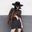 Women's Classic Felt Fedora Hat Wide Brim 4