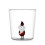 Weihnachtsglasbecher mit 3D-Weihnachtskranz, 350 ml 1