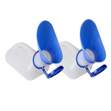 Portable Urinal for Men 1000ml 2 Pack