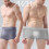 Bamboo Men's Boxer Shorts Set Breathable Briefs 4 Pack Large 6