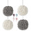 Absorbent Hanging Hand Towels Soft Plush 2PCS 8