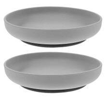 Silicone Scoop Dish with Suction Base 2 pcs
