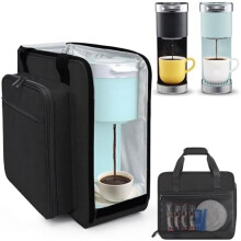 Sac de voyage Keurig K-Mini noir rembourré à plusieurs compartiments