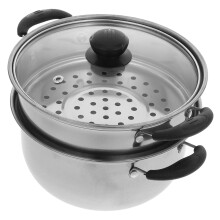 Stainless Steel Steamer Pot for All Stovetops 1 Piece