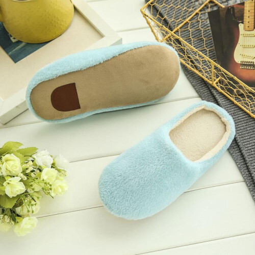 Γυναικείες παντόφλες Memory Foam με επένδυση από φανέλα 1