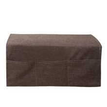 Funda para reposabrazos de sofá, imitación lino, 110 x 70 cm.
