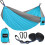 Camping Hammock with Straps and Carry Bag 500 lbs 1