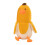 Pluche bananeneendje, geel, 24,3 cm 1