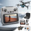 Drone com câmera 1080P, motor brushless e tela de 5,9 polegadas. 1