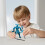 Figura impressa em 3D de 4 polegadas do personagem T13, preta. 5