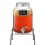 Glass Beverage Dispenser with Stand and Lid 2 Gal 1
