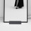 Full Length Mirror Stand Dark Grey 1 Set 3