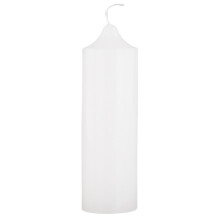 Nödljus vitt vax 11,5 x 3,5 cm långt, brinnande