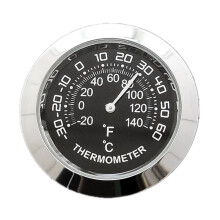 Armaturenbrett-Thermometer, Hygrometer, Uhr, Metalllegierung