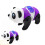 Vandrende panda-leke med LED-lys og lyd for barn 1