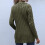 Γυναικεία πλεκτή ζακέτα πράσινη oversized σε φαρδύ στυλ 5