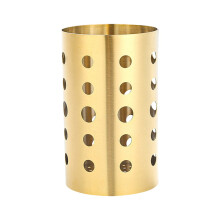 Soporte de acero inoxidable para utensilios, ideal para cajones y encimeras.