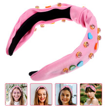 Hartvormige haarband voor meisjes, snoepkleuren, 1 stuk