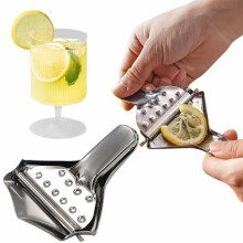 Pince presse-citron en acier inoxydable (1 pièce)